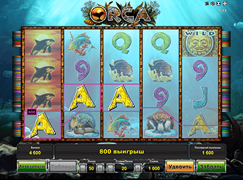 Играть на деньги в автоматы Orca